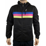 Muška sportski pulover Australian Volee Jacket with Printed Insert - nero