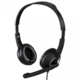 Hama HS-300 slušalice, 3.5 mm, crna, 106dB/mW, mikrofon