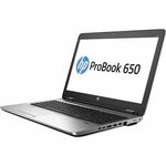 HP EliteBook 650 G2 15.6" 1920x1080, Intel Core i5-6300U, 240GB SSD, 8GB RAM, Windows 10, refurbished