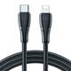 Kabel za USB-C Lightning 20W 0,25m Joyroom S-CL020A11 (crni)