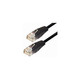 NaviaTec Cat5e UTP Patch Cable 15m black NVT-CAT5E-U040