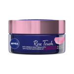 Nivea Rose Touch noćna krema protiv bora 50 ml