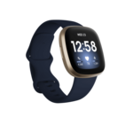 Pametni sat FitBit Versa 3 Midnight/Soft Gold Aluminum