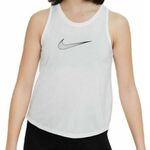 Majica kratkih rukava za djevojčice Nike Dri-Fit One Training Tank - white/black