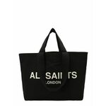 AllSaints Shopper torba 'ALI' crna / bijela