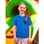 Blue T-shirt Kids Original Fruit of the Loom plava