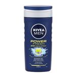 Nivea Men Power Fresh gel za tuširanje za tijelo, lice i kosu 250 ml za muškarce