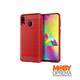 Samsung Galaxy M20 crvena premium carbon maska