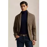 Sako s primjesom vune Polo Ralph Lauren boja: smeđa, 715949993