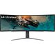 LG UltraGear 49GR85DC-B monitor, VA, 49", 21:9, 5120x1440, 240Hz, HDMI, Display port, USB