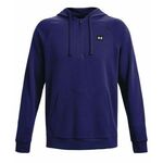 Muška sportski pulover Under Armour Men's UA Rival Fleece 1 Zip Hoodie - sonar blue/onyx white