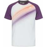 Head Performance T-Shirt Men Lilac/Print Perf L Majica za tenis