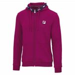 Muška sportski pulover Fila Sweatjacket Benny M - magenta purple