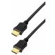 Transmedia High Speed HDMI braided cable with Ethernet 5m gold plugs, 4K