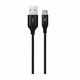 ttec kabel Type C to USB (2,00m) Black Alumi Cable