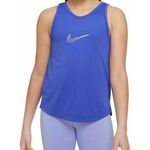 Majica kratkih rukava za djevojčice Nike Dri-Fit One Training Tank - lapis/light thistle