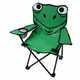 Zelena sklopiva stolica za kampiranje Cattara Frog