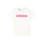 ADIDAS SPORTSWEAR Tehnička sportska majica 'Essentials Linear Logo Fit' fuksija / bijela