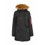 ALPHA INDUSTRIES Zimska parka 'Polar' crna 3698152
