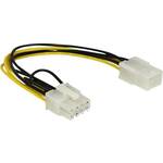 DELOCK PCI Express 6 pin PCI Express 8 pin Kabel za napajanje Bijela 20cm 83775