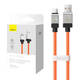 Kabel USB do USB-C Baseus CoolPlay 100W 1m (narančasti)