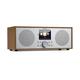 Auna Silver Star, internet DAB+/FM radio, WiFi, BT, DAB+/FM, hrast