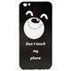 MM TPU IPHONE X/XS 3D UV OIL PRINT Don't touch my phone