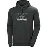 Helly Hansen Nord Graphic Pull Over Hoodie Ebony M Majica s kapuljačom na otvorenom