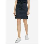 Dark blue denim skirt Tom Tailor - Women's crna