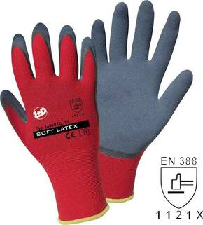 L+D Griffy Soft Latex 14910-11 poliester rukavice za rad Veličina (Rukavice): 11 EN 388:2016 CAT II 1 St.