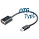 Transmedia USB Type C to USB A jack OTG TRN-MA-3L
