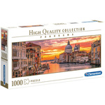 Venecija - Canal Grande HQC panorama puzzle 1000kom - Clementoni