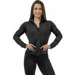 Nebbia Zip-Up Jacket INTENSE Warm-Up Black L Dukserica za fitnes