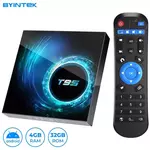 Byintek T95 media player, 4K UHD, Android 10, WiFi, 4GB, 32GB, Google, Netflix, Youtube