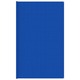 vidaXL Tepih za šator 400 x 400 cm plavi HDPE