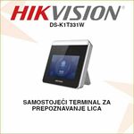 HIKVISION SAMOSTOJEĆI TERMINAL ZA PREPOZNAVANJE LICA DS-K1T331W