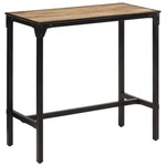 vidaXL Barski stol 110 x 55 x 107 cm od masivnog grubog drva manga