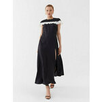 Red Valentino Haljina za svaki dan 2R3VAGS0 Crna Regular Fit
