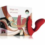 Magic Motion UMI Smart Wearable Dual Motor Vibrator Red 8,8 cm