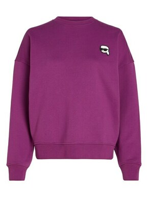 Karl Lagerfeld Sweater majica purpurna / bijela