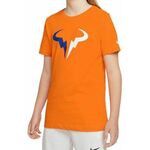 Majica za dječake Nike Court Dri-Fit Tee Rafa B - magma orange