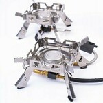 2kom - Plinski štednjak RidgeMonkey Quad Connect Pro Mini Full Kit