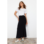 Trendyol Black Skirt crna