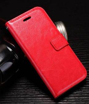 Sony Xperia E5 crvena preklopna torbica