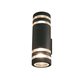 NOWODVORSKI 4422 | SierraN Nowodvorski zidna svjetiljka 2x E27 IP54 crno, prozirna