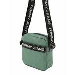 Tommy Jeans Torba preko ramena zelena / crna / bijela