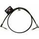 Ernie Ball Flat Ribbon Stereo Patch Cable Crna 60 cm Kutni - Kutni