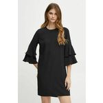 Haljina Liu Jo boja: crna, mini, ravna, WF4567 T0347