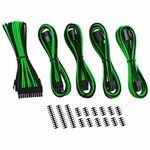 CableMod Classic ModMesh Cable Extension Kit - 8+8 Series - black/light green CM-CAB-CKIT-N88KKLG-R