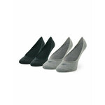 Set od 2 para ženskih niskih čarapa 4F H4L22-SOD001 Crna